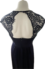 Load image into Gallery viewer, M EVA by PinkBlush Maternity Gown in Navy
