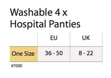 Load image into Gallery viewer, *New* Carriwell Washable Hospital Underwear 4 pack
