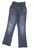 Load image into Gallery viewer, CLEARANCE M Old Navy maternity Bootcut Jeans Size 10R 32.5&quot; Inseam
