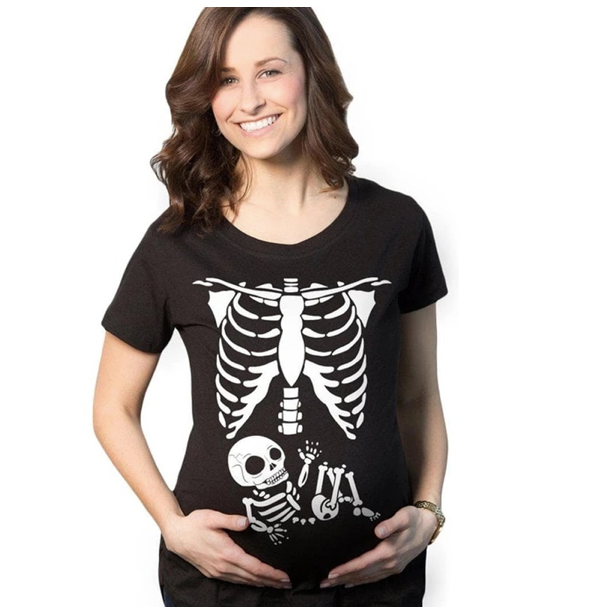 CLEARANCE *New* Halloween Fitted Skeleton T-shirt