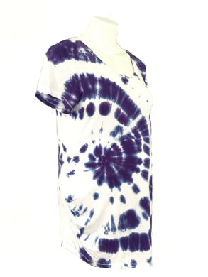 Tie Dye maternity top. Summer Maternity clothes 7tee Dyes pregnant pregnancy short sleeve