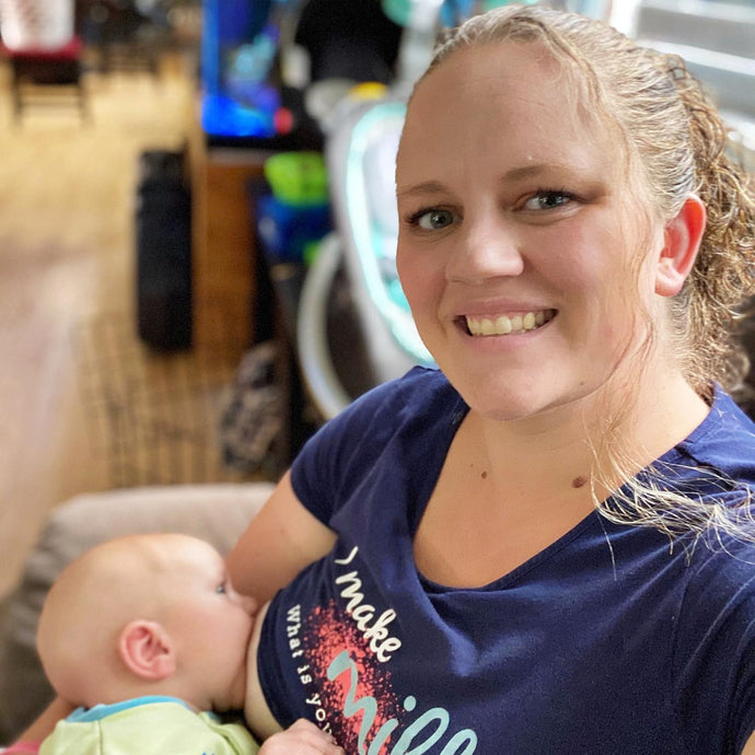 Mi viaje de lactancia materna- Por LeeAnn Palmer-Ward