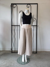 Load image into Gallery viewer, XXL HAZEL AND JOOLS Maternity Vivaldi Linen Pants in Flax
