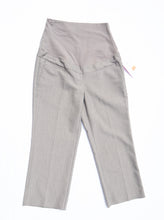 Load image into Gallery viewer, CLEARANCE XS Thyme Maternity Warm Grey Dress pant Capris
