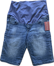 Load image into Gallery viewer, L Insider Premium Denim Maternity Shorts
