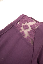 Load image into Gallery viewer, XS Thyme Maternity Blouse in Purple
