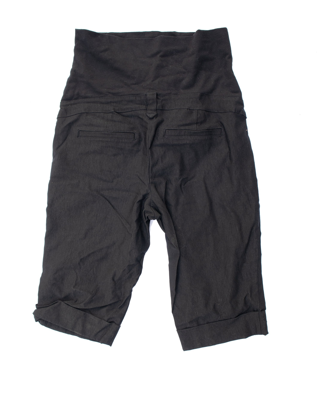 XS Thyme Maternity Walking Shorts in Black 12