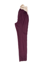 Load image into Gallery viewer, M Motherhood Maternity Dress Pant in Burgundy
