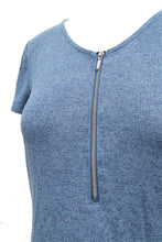 Load image into Gallery viewer, S ThymeShort Sleeve Feeding Top with Zipper Access
