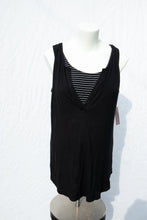 Charger l&#39;image dans la galerie, XL Thyme maternity and Feeding Tank in Black
