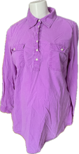 Load image into Gallery viewer, L Gap Maternity Blouse in Purple
