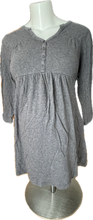 Load image into Gallery viewer, L Old Navy Maternity Button Down top in Grey
