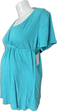 Load image into Gallery viewer, L Old Navy Maternity Short Sleeve top in Green
