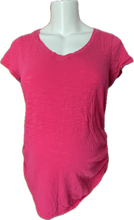 Load image into Gallery viewer, L Old Navy Maternity Short Sleeve top in Pink
