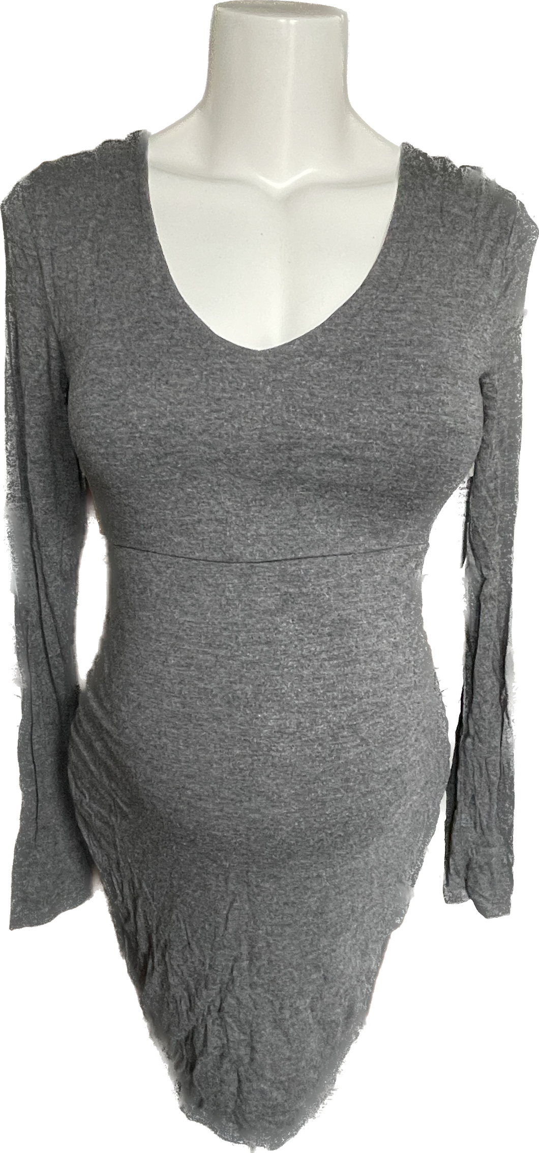 M Stork & Babe maternity Long top in Grey