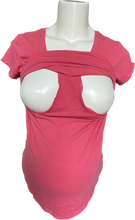Load image into Gallery viewer, M Thyme Maternity Feeding top in Pink
