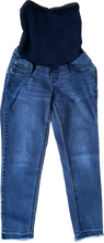 Load image into Gallery viewer, M Jessica Simpson Maternity Skinny Jeans Distressed Hem
