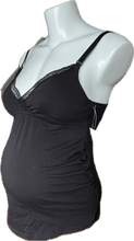 Load image into Gallery viewer, S H&amp;M Mama Feeding &amp; Pregnancy Tank in Black
