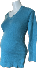 Load image into Gallery viewer, CLEARANCE XS Old Navy V-Neck Sweater in Blue
