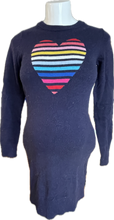 Load image into Gallery viewer, CLEARANCE XS Gap Maternity Sweater with Rainbow Heart
