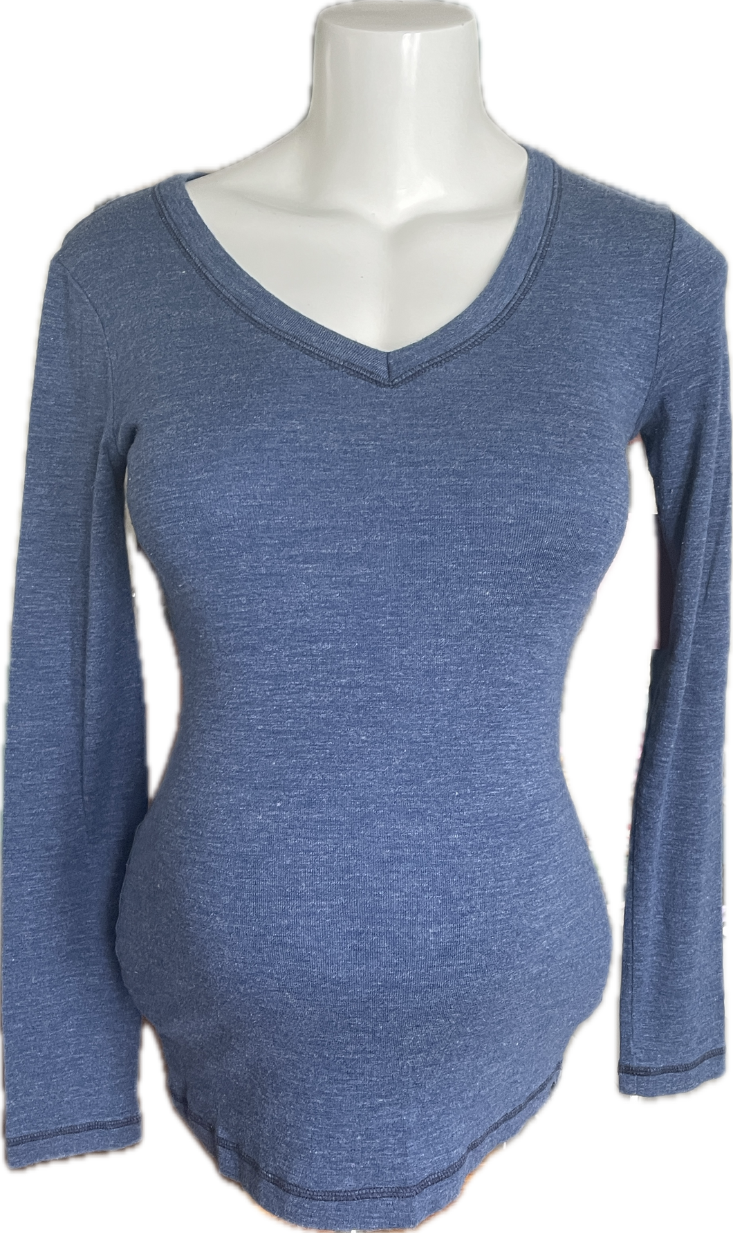 S Gap Maternity The Bowery V-neck in Blue