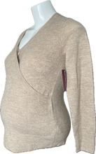 Load image into Gallery viewer, CLEARANCE XS Old Navy Maternity Sweater in Beige
