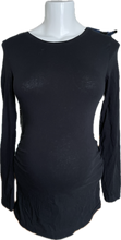 Load image into Gallery viewer, S Gap Pure Body Long Sleeve Top in Black
