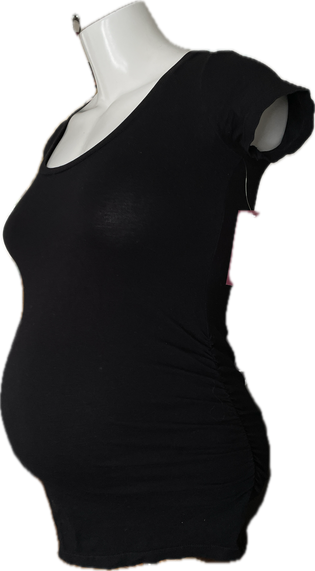 XS Old Navy Maternity Short Sleeve top in Black