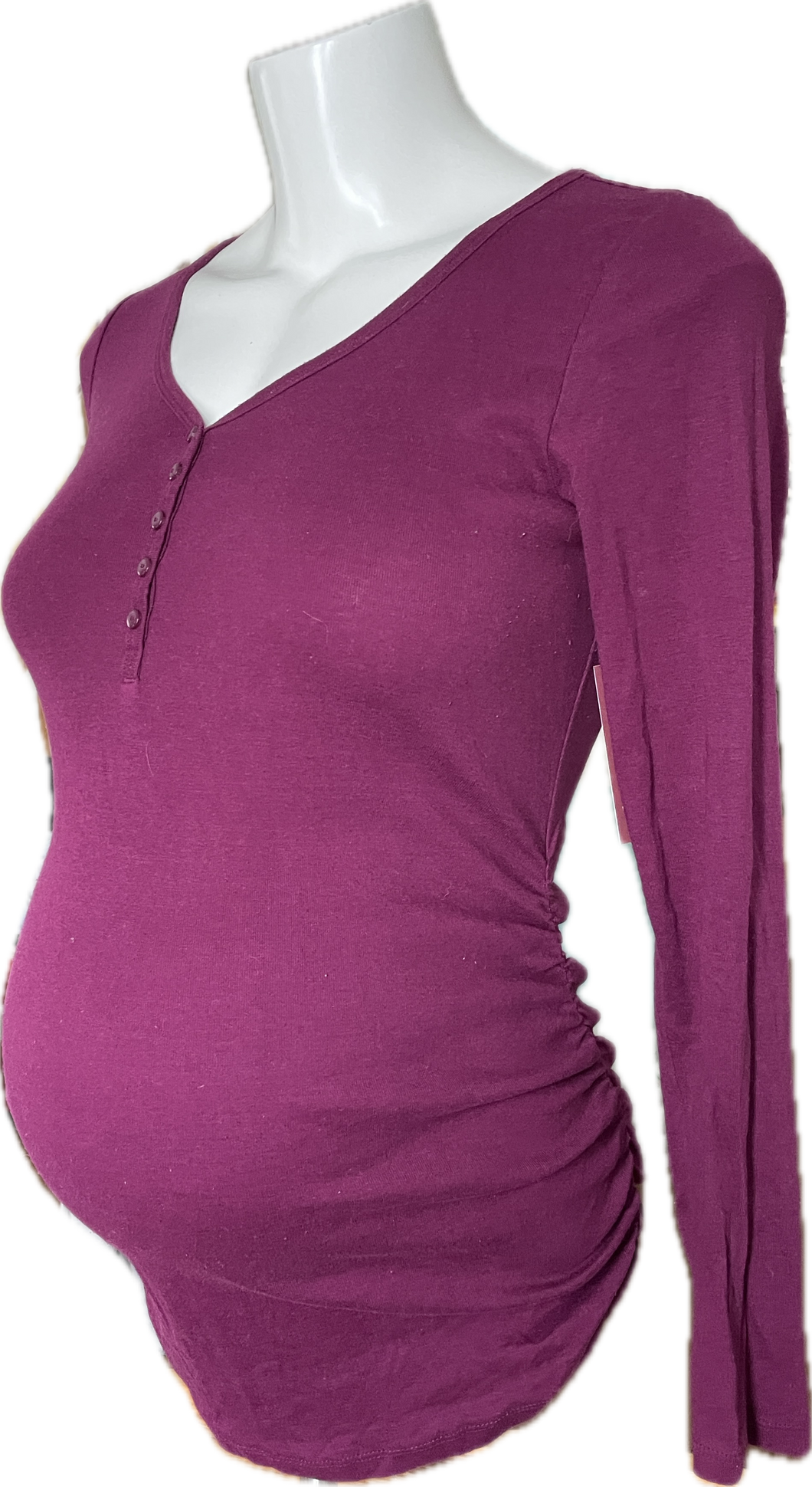 S Old Navy Maternity Long Sleeve top in Raspberry