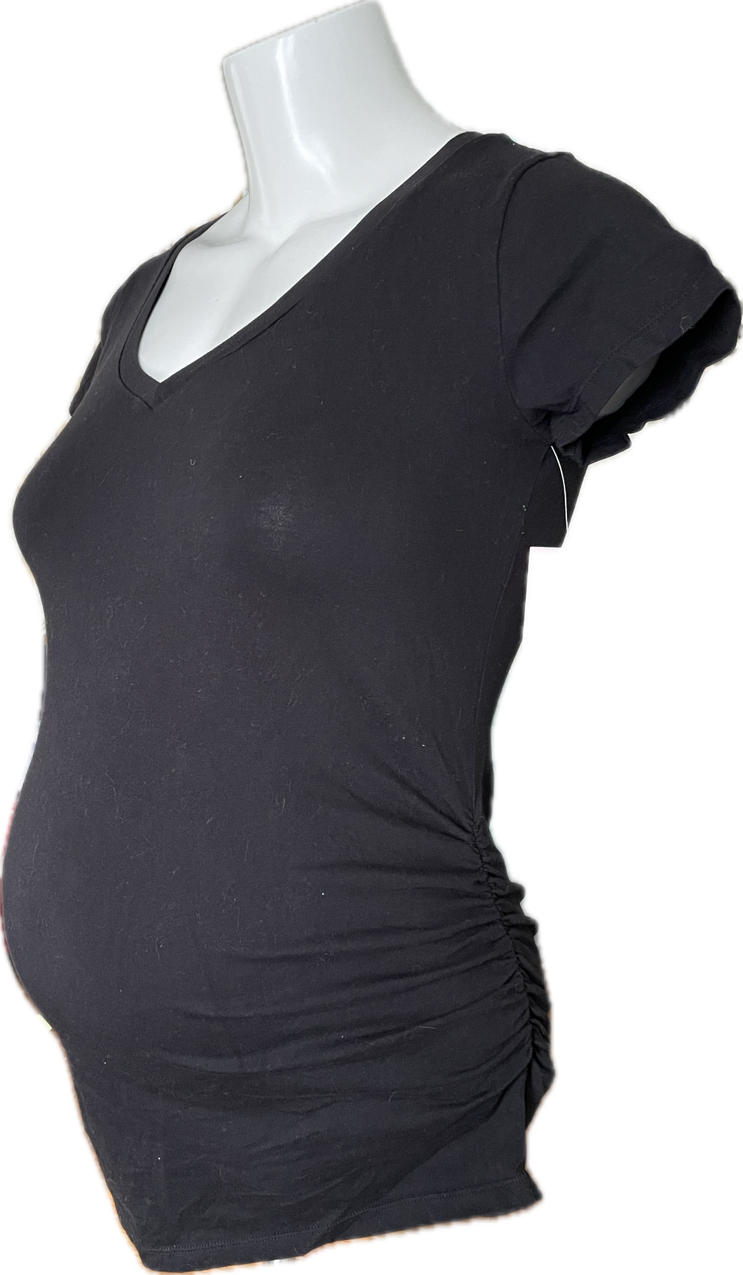 M Old Navy Maternity Short Sleeve top in Black