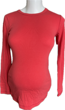 Load image into Gallery viewer, S Gap Maternity Bowery Long Sleeve top in Pink

