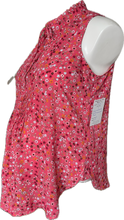Load image into Gallery viewer, S Gap Maternity Blouse in Dark Pink Floral
