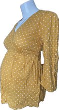 Load image into Gallery viewer, XS Old Navy maternity Mustard Coloured Blouse
