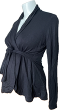 Load image into Gallery viewer, M Thyme Maternity Cardigan in Black
