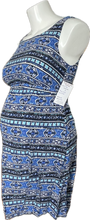 Load image into Gallery viewer, XS Thyme Maternity Dress with Blue Tones
