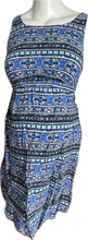 Load image into Gallery viewer, XS Thyme Maternity Dress with Blue Tones
