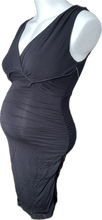Load image into Gallery viewer, XS Stork &amp; Babe Maternity Body Con Dress in Black
