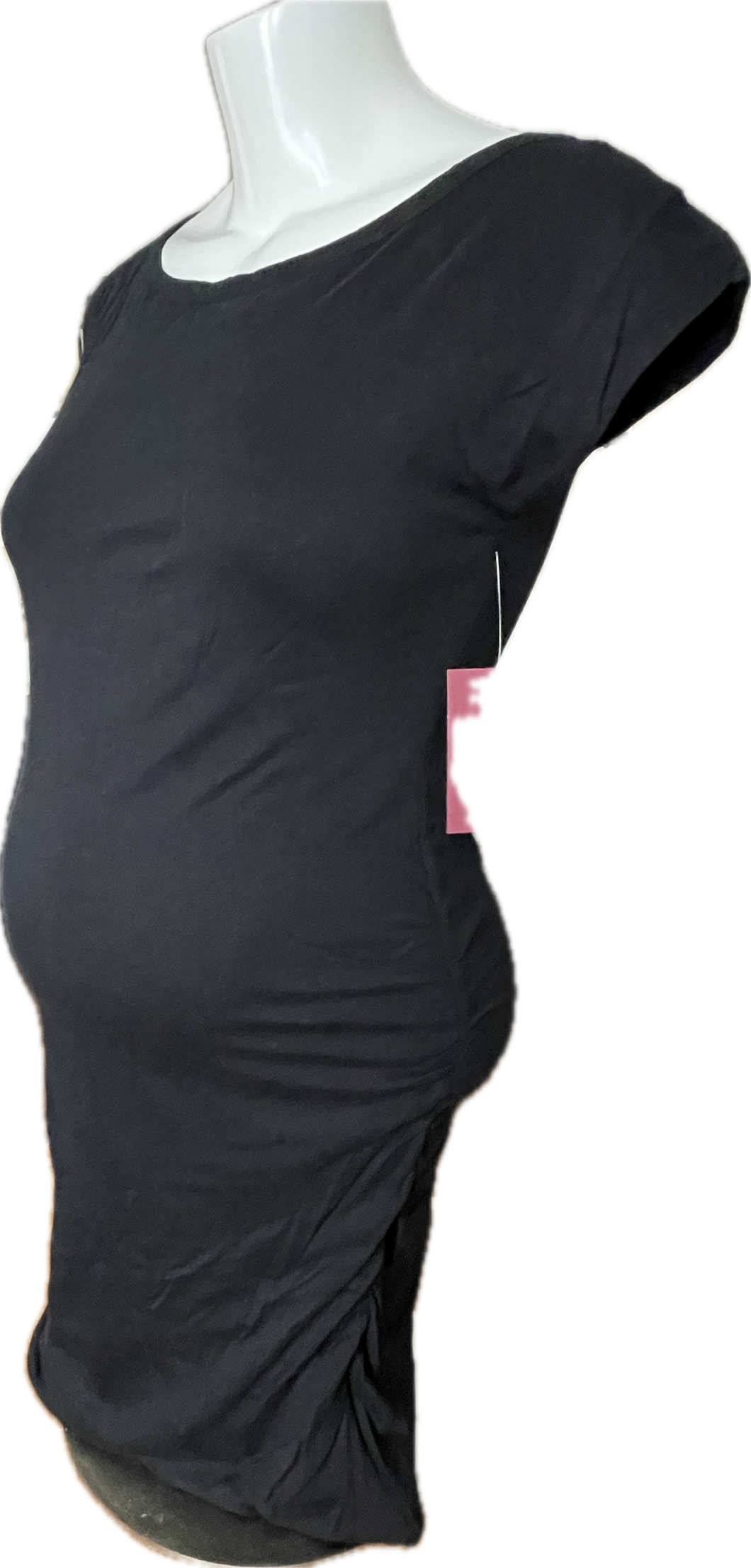S Gap Maternity Cap Sleeve Little Black Dress