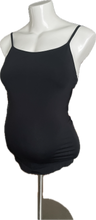 Charger l&#39;image dans la galerie, S Gap Maternity Tank Top with built in bra in Black
