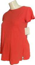 Load image into Gallery viewer, M Old Navy Maternity Top in Pinkish Orange
