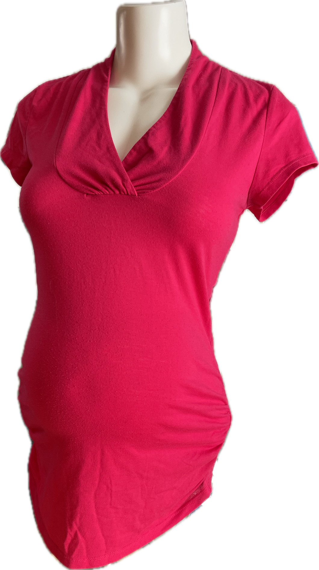 M Thyme Maternity Short Sleeve top in Pink
