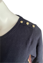 Cargar imagen en el visor de la galería, M Seraphne Maternity Sweater in Navy
