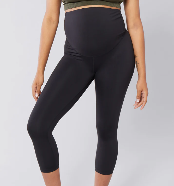 XS Isabelle Maternity Perfromance Cropped Leggings
