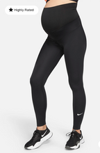 Charger l&#39;image dans la galerie, M Nike Maternity Leggings in Black
