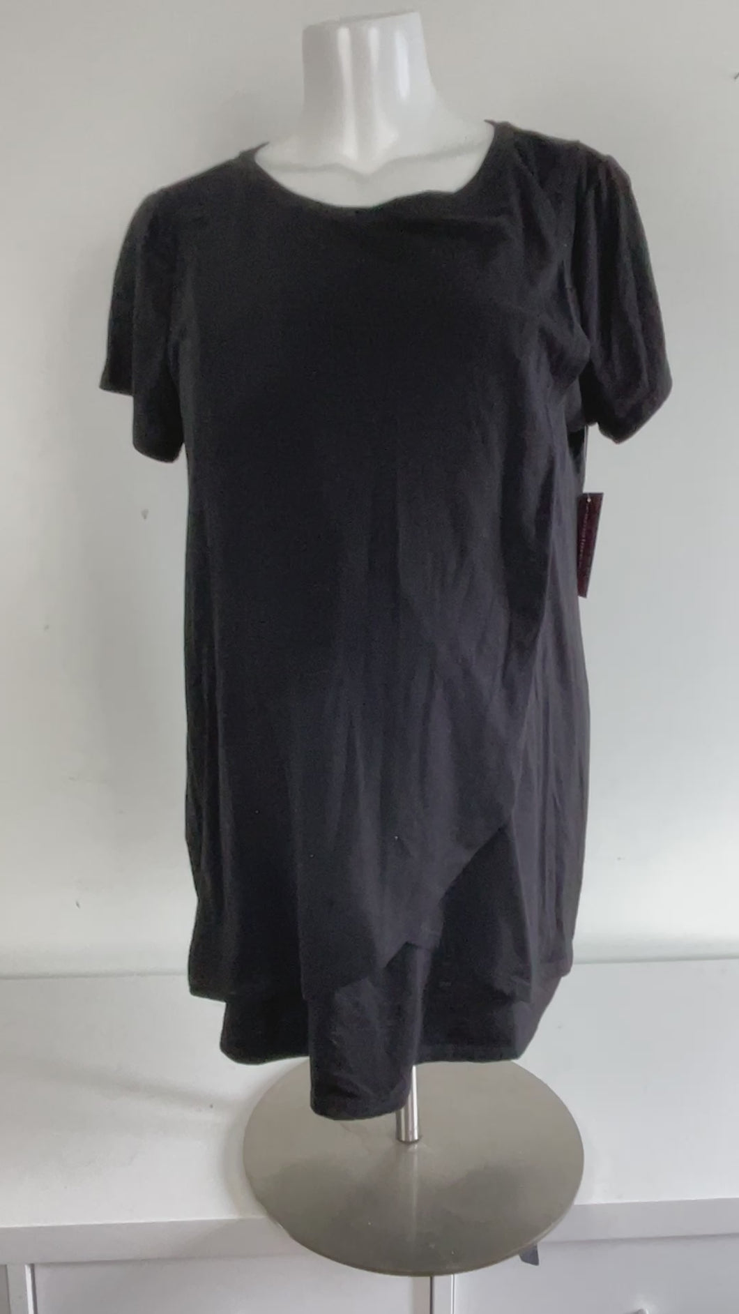 T-shirt d'allaitement maternité maternité XL en noir