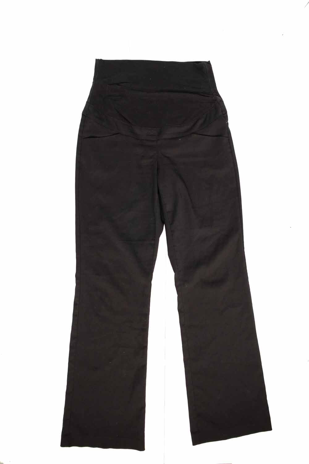 Thyme Maternity Dress Pant Black Size Small Work clothes. Affordable Canadian Pregnant Pregnancy clothes sustainable maternity preloved 