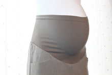 Charger l&#39;image dans la galerie, LIQUIDATION XS Maternité Maternité Gris Robe Pantalon 31.5&quot; Entrejambe
