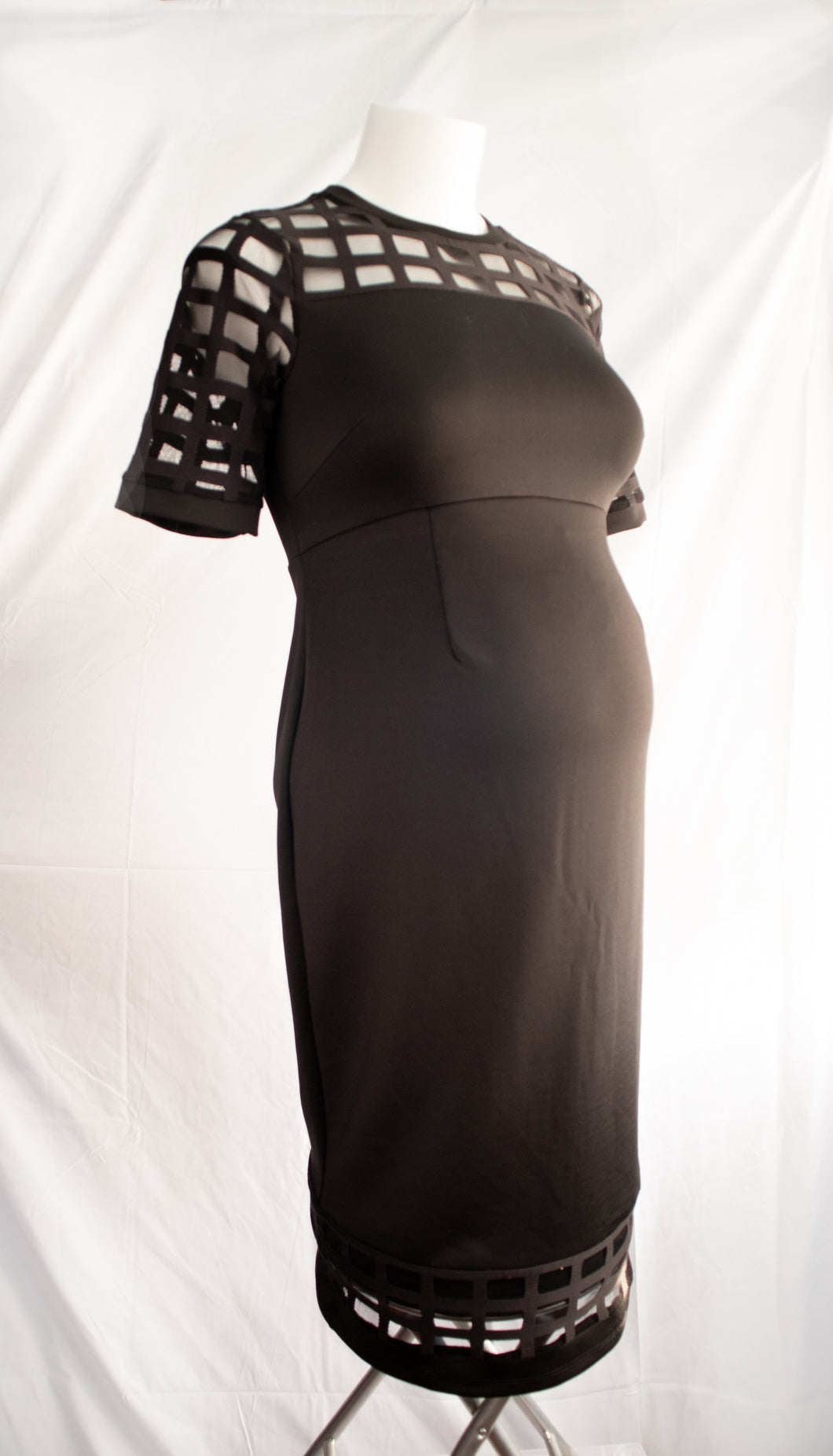 CLEARANCE XS ASOS Maternity Dress In Black
