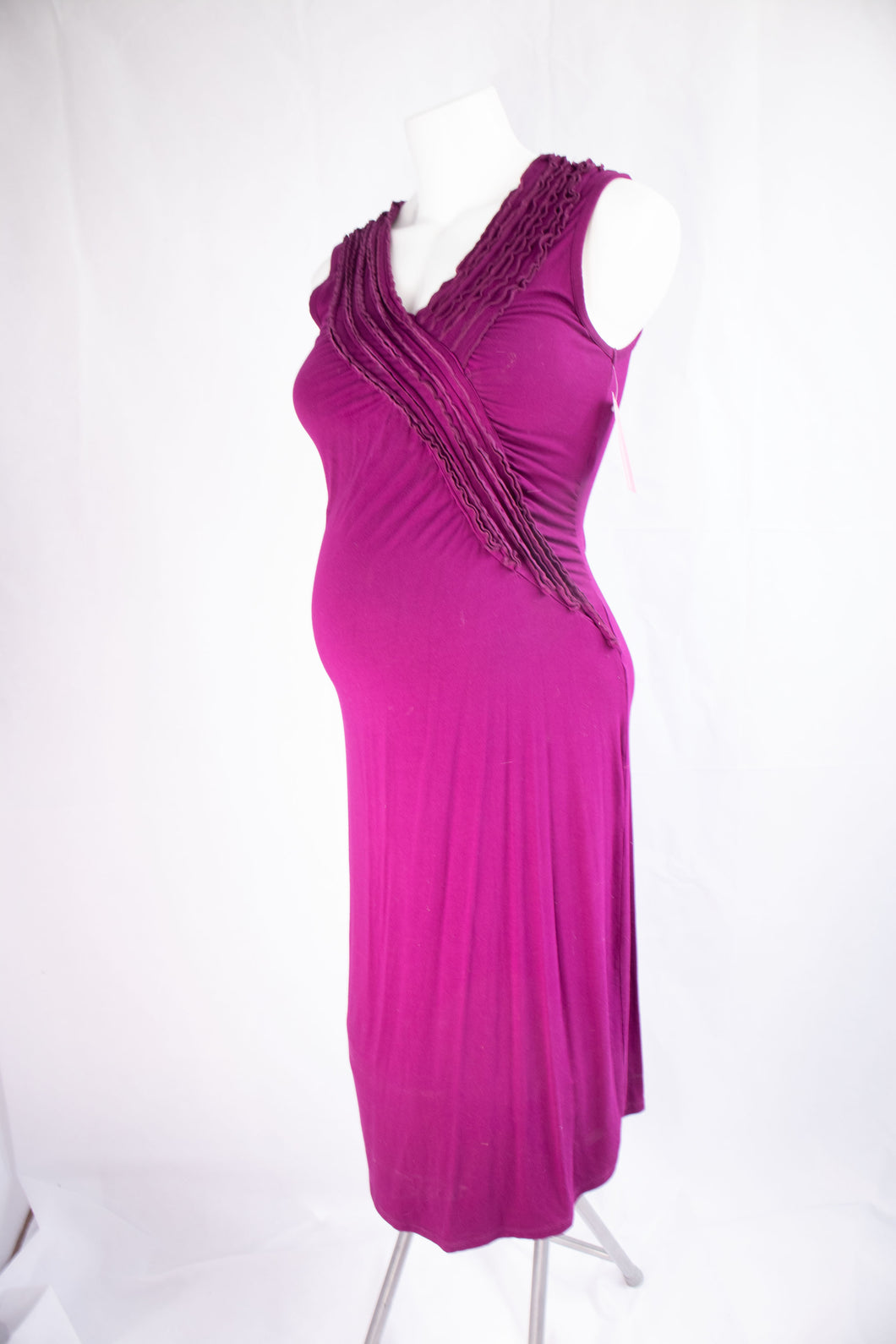 CLEARANCE M Thyme Maternity Dress Purple