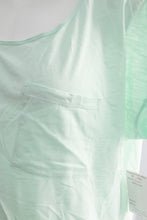 Load image into Gallery viewer, Thyme Maternity Short Sleeve Top with Pocket mint green Pregnancy clothes 
